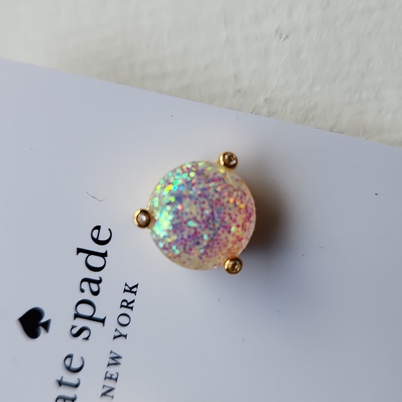 Kate Spade Rise and Shine Opal Glitter Earrings - Picture 3 of 7